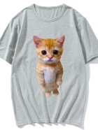 他の写真3: 可愛いネコのTシャツ　４色