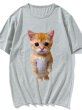 画像3: 可愛いネコのTシャツ　４色 (3)