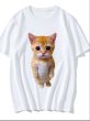 画像5: 可愛いネコのTシャツ　４色 (5)